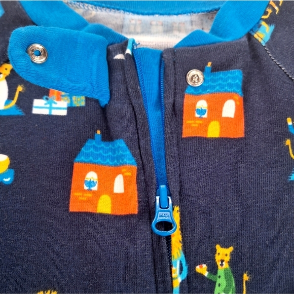 Hanukkah PJs One-Piece Size 3-6 Months - Picture 3 of 5